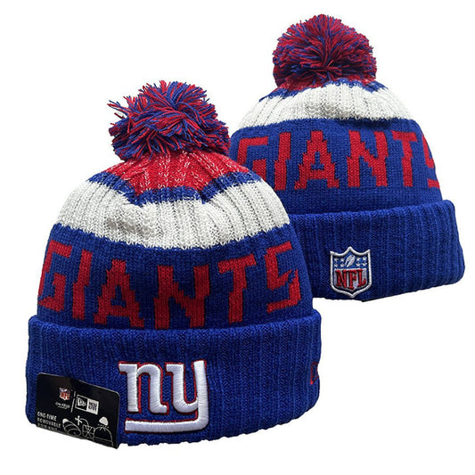 Blue/Red/White Football Beanie