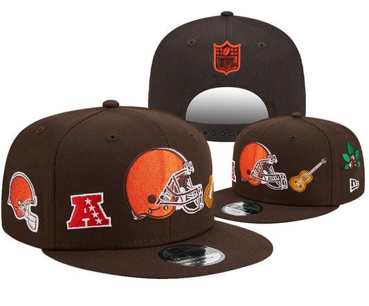 Brown Football Hat