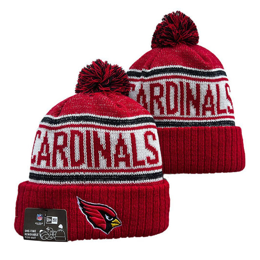 Red/Black/White Football Beanie