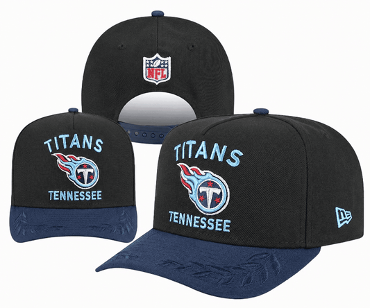 Black/Navy Football Hat