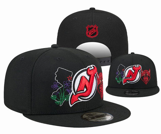 Black Hockey Hat