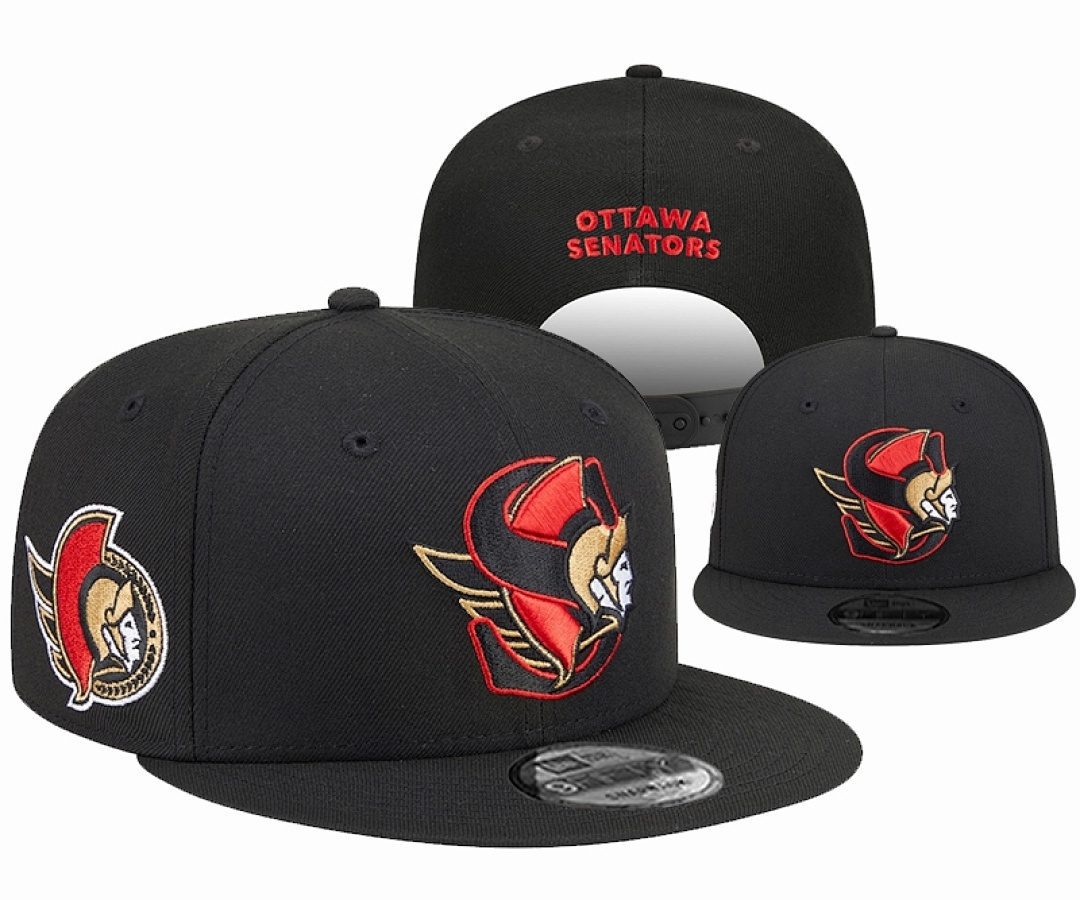 Black Hockey Hat
