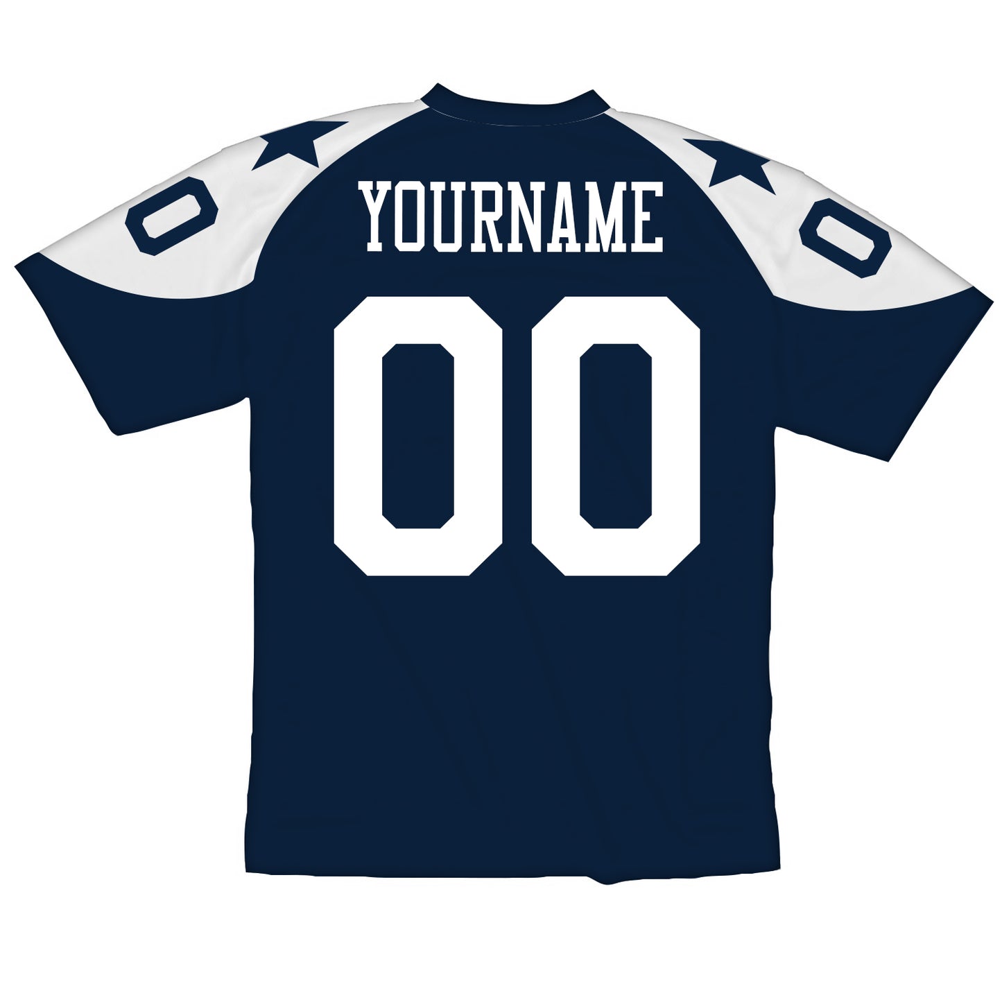 Dallas 60s Retro Custom Football Jersey