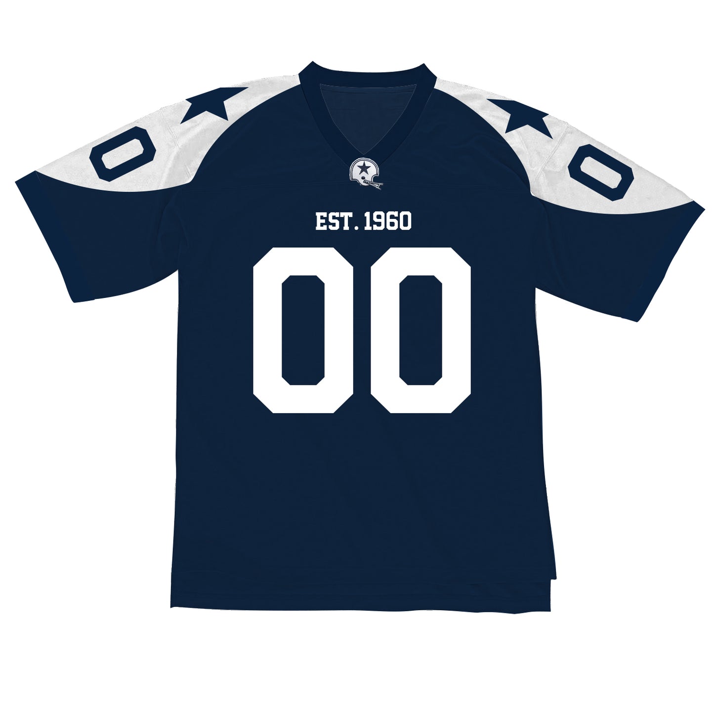 Dallas 60s Retro Custom Football Jersey