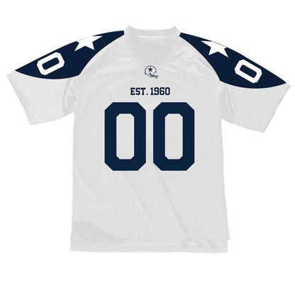 Dallas 60s Retro Custom Football Jersey
