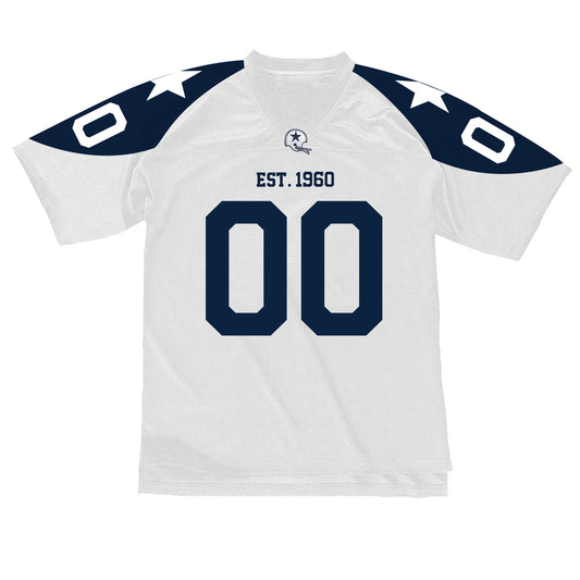 Dallas 60s Retro Custom Football Jersey
