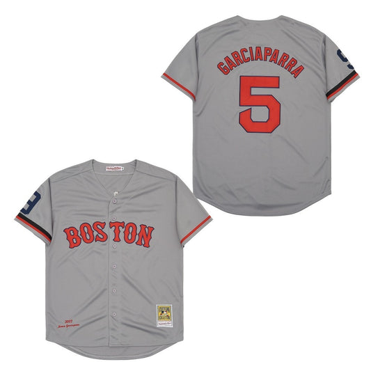Retro Garciaparra Baseball Jersey