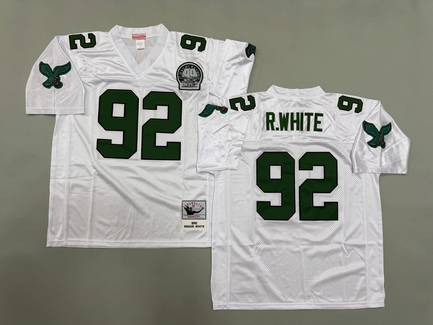 Retro White Football Jersey
