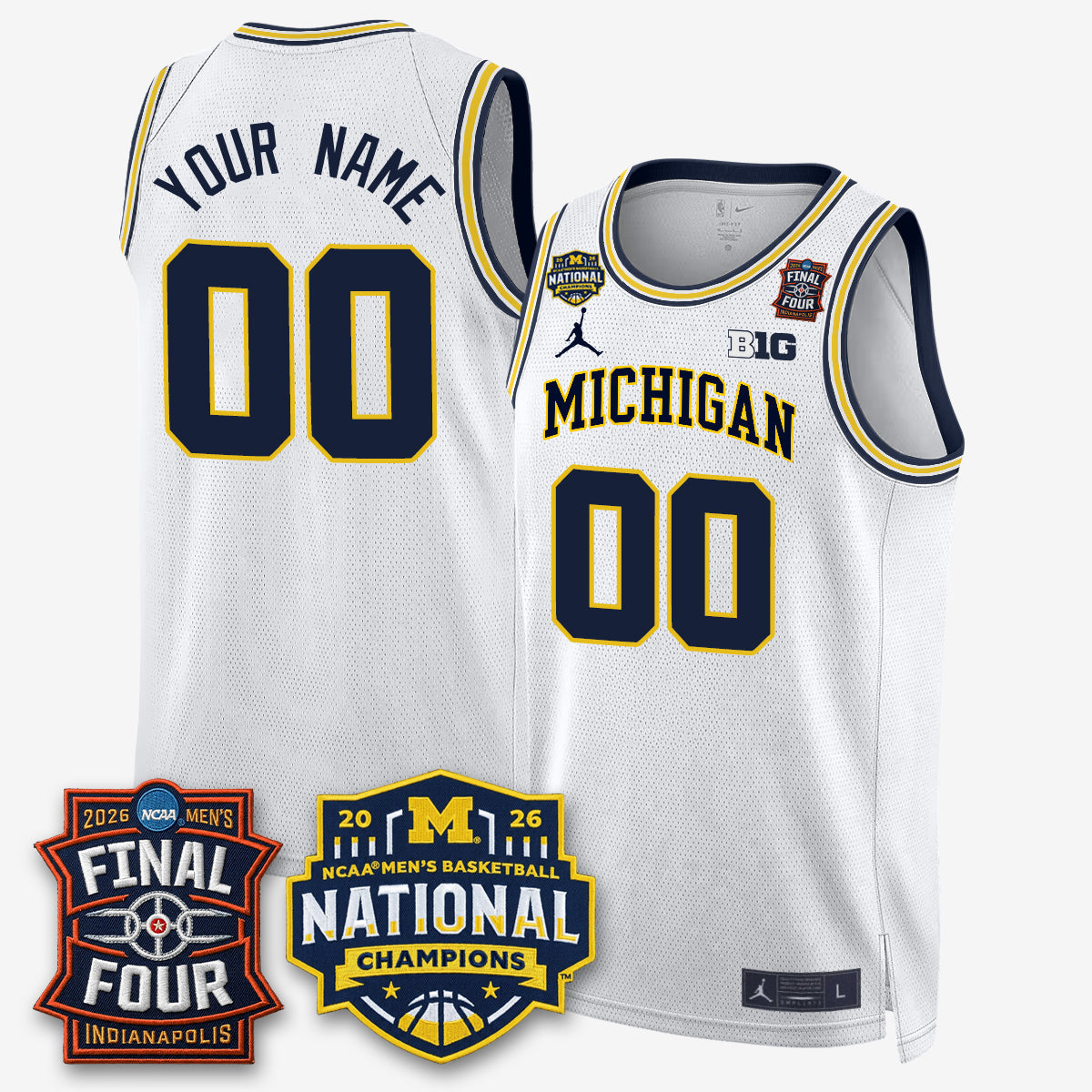2026 NCAA Basketball Champions Limited Custom Jersey
