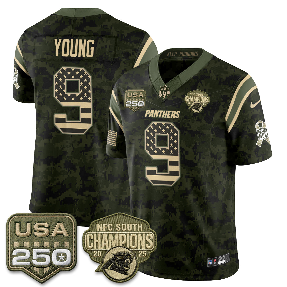 Camo Flag - Bryce Young