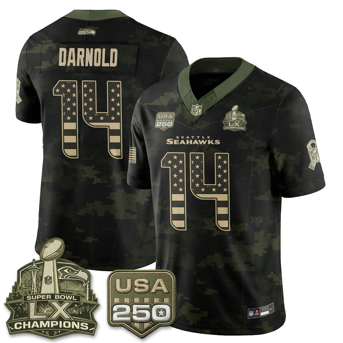 Camo Flag - Sam Darnold