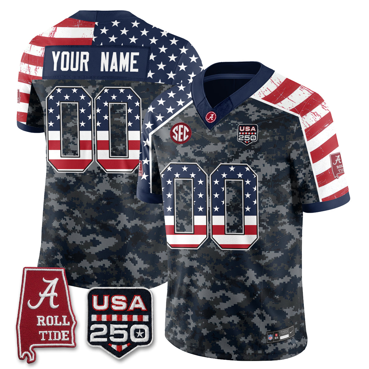 Camo Flag - Your name