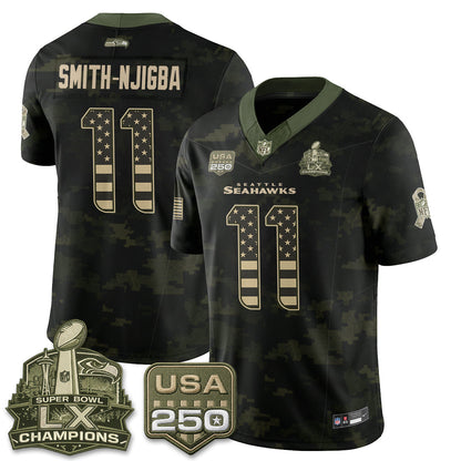 Camo Flag - Jaxon Smith-Njigba