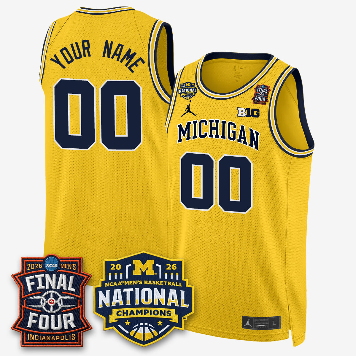 2026 NCAA Basketball Champions Limited Custom Jersey