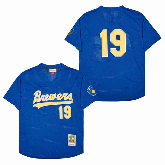 Retro Yount Baseball Jersey