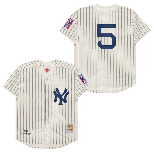 1939 NY #5 Home Jersey