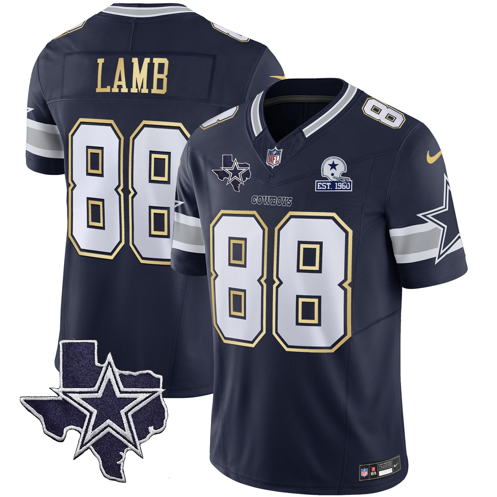 Navy Gold - CeeDee Lamb