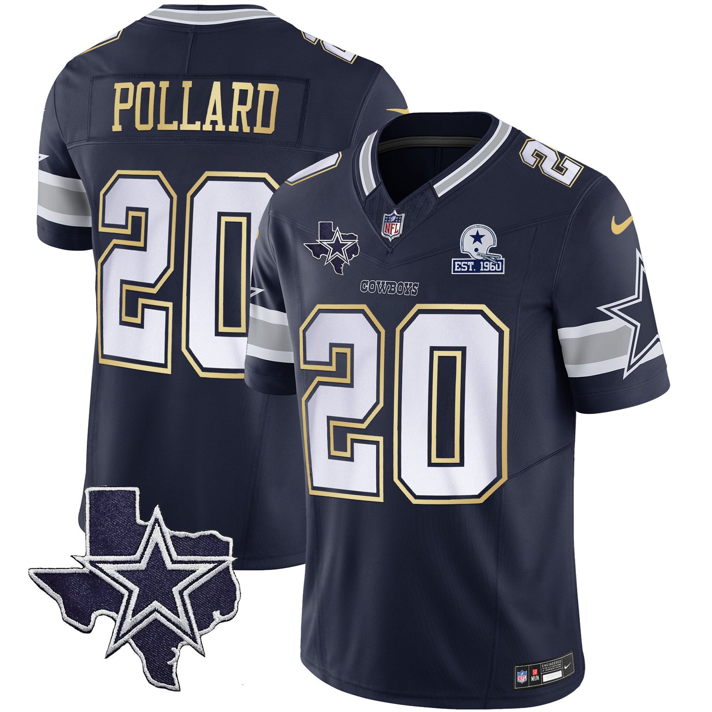 Navy Gold - Tony Pollard