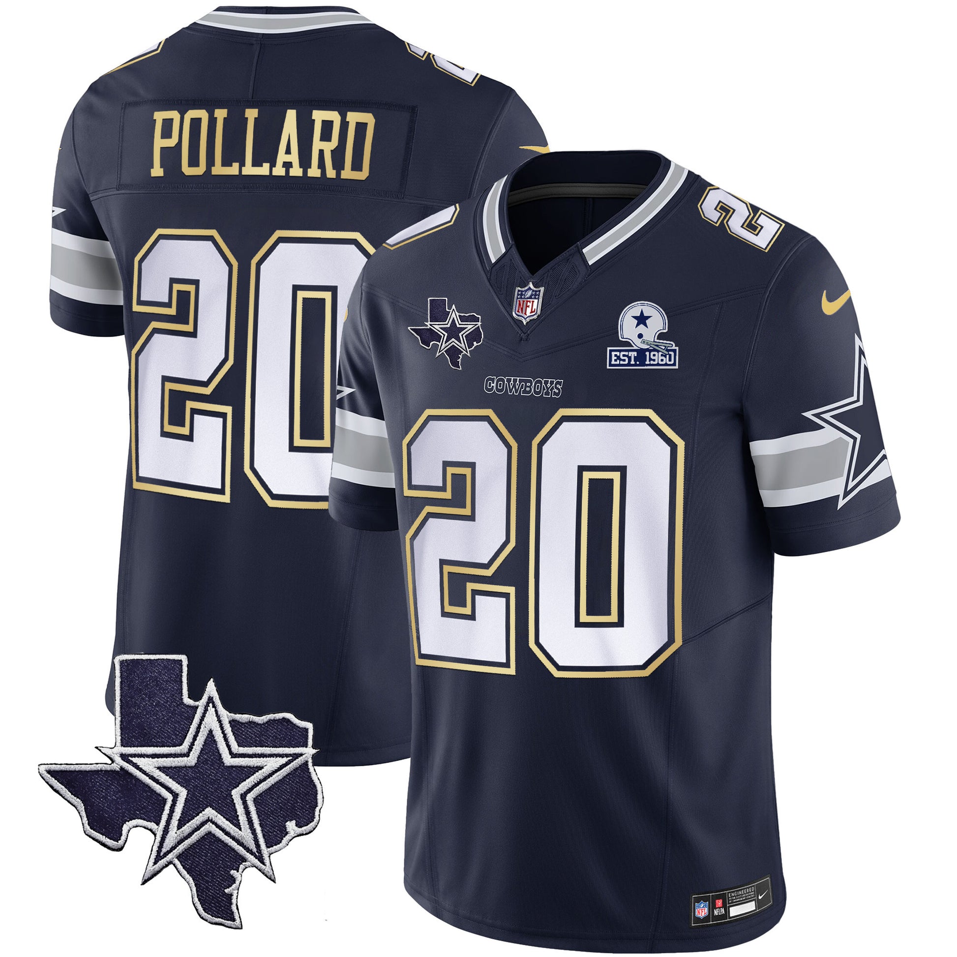 Navy Gold - Tony Pollard