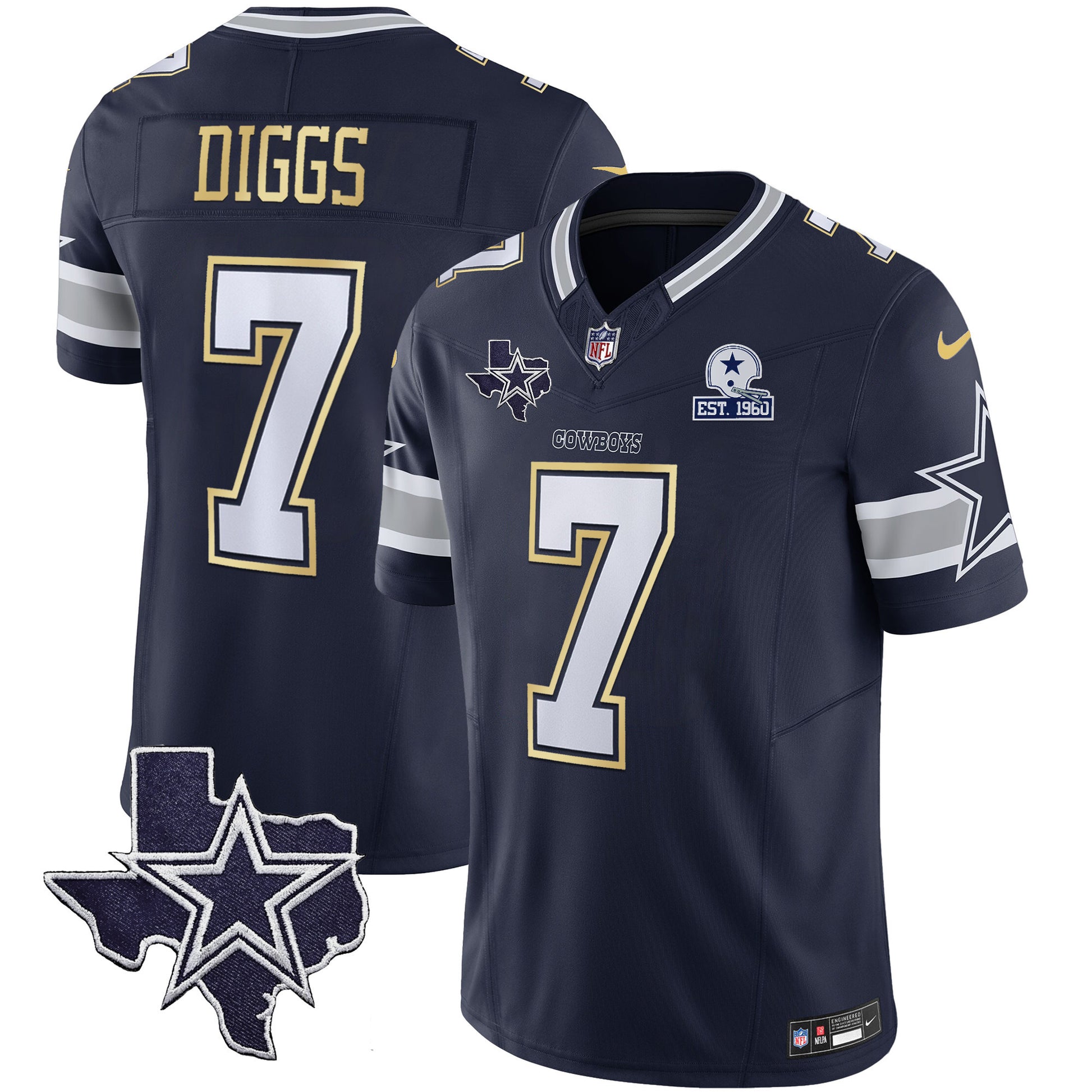 Navy Gold - Trevon Diggs