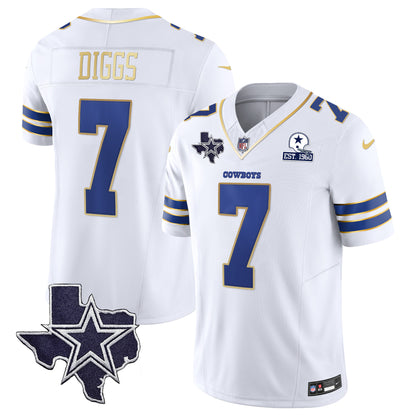 White Gold Trim - Trevon Diggs