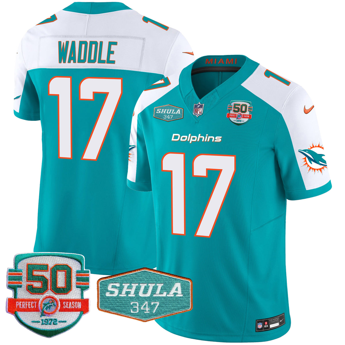Aqua Alternate - Jaylen Waddle