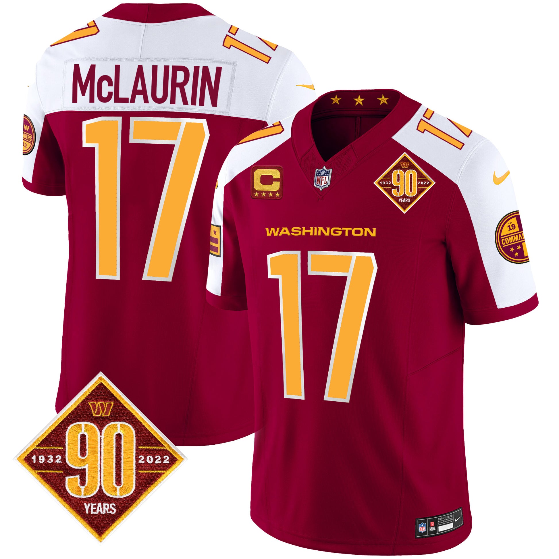 Burgundy Alternate - Terry McLaurin
