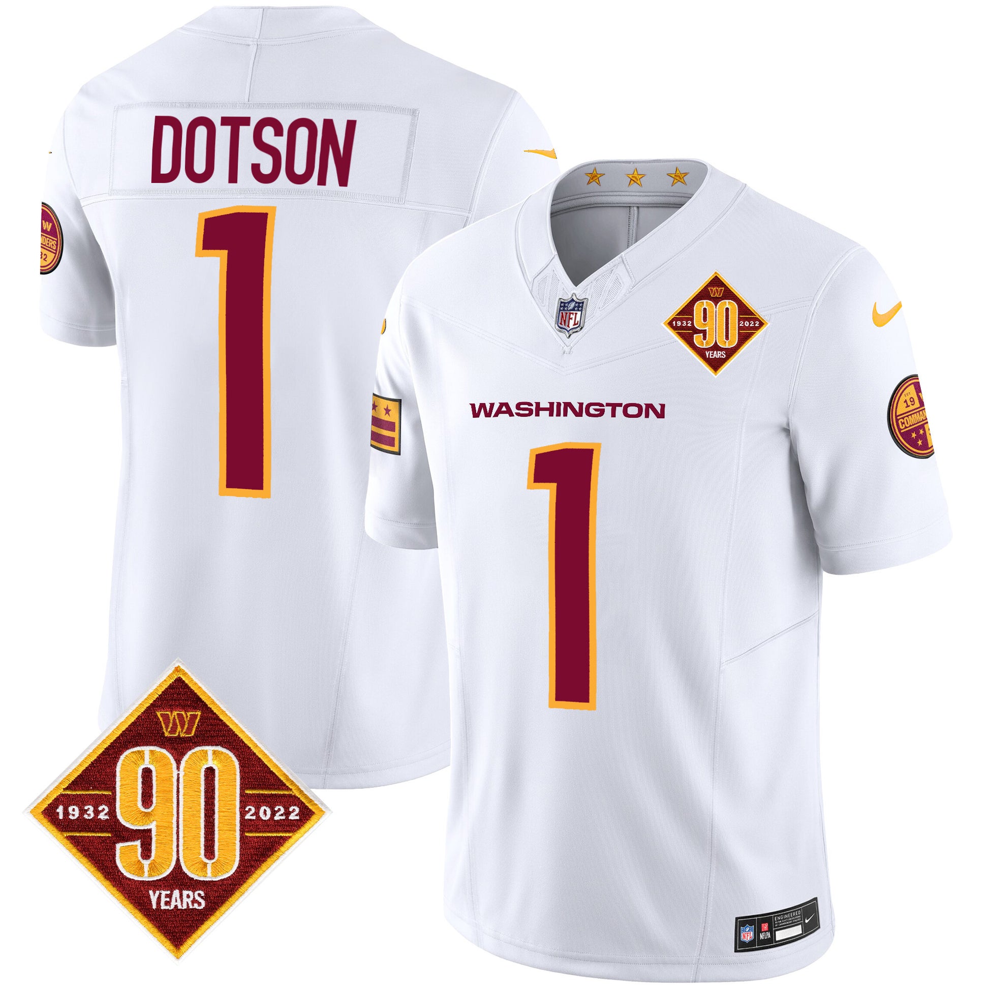 White - Jahan Dotson