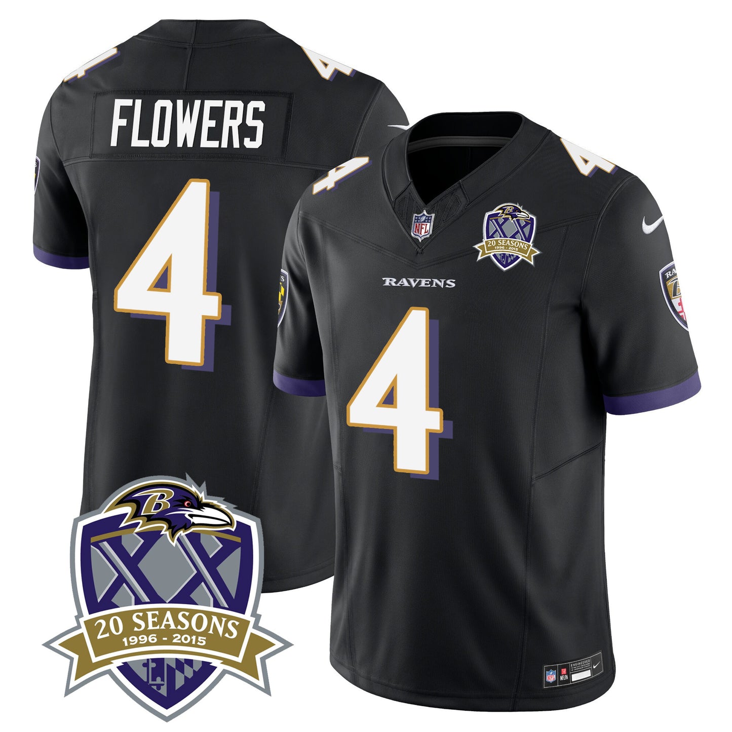 Black - Zay Flowers