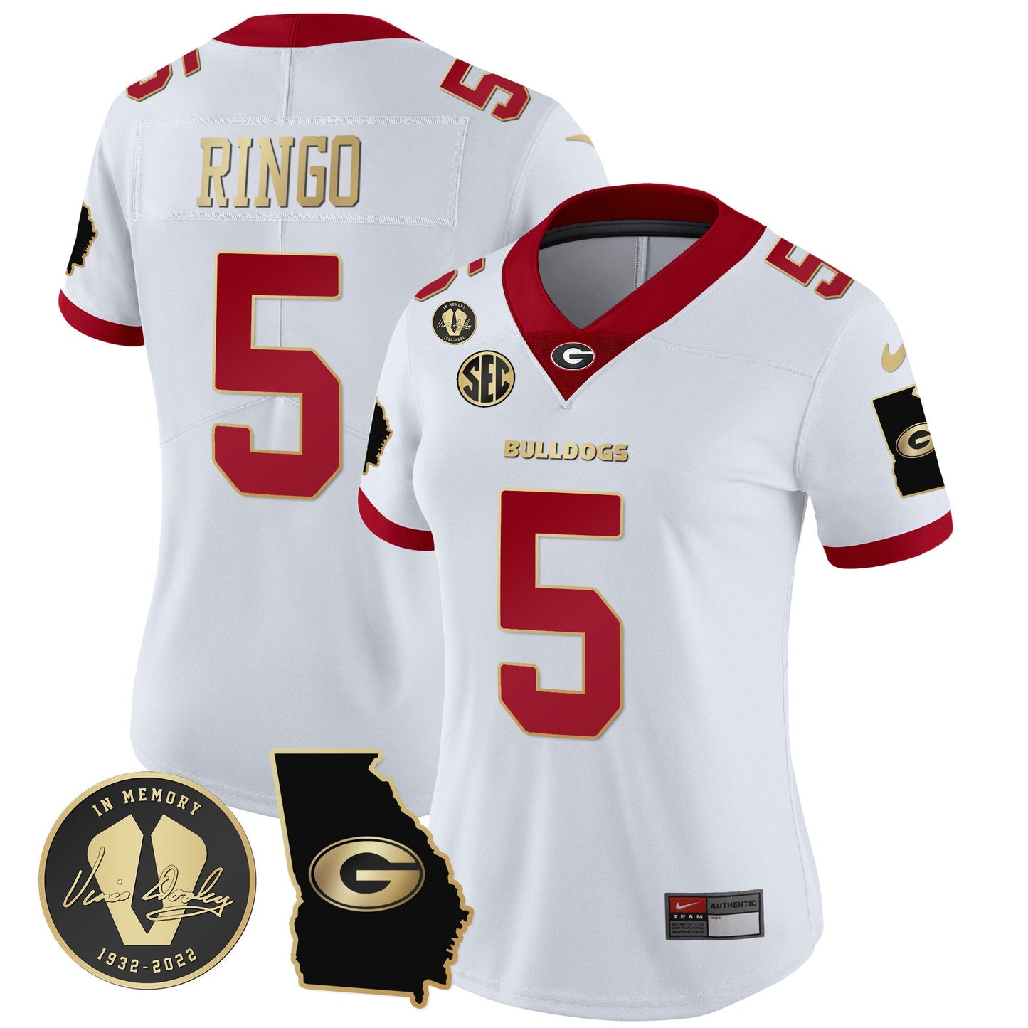 White Gold Trim - Kelee Ringo