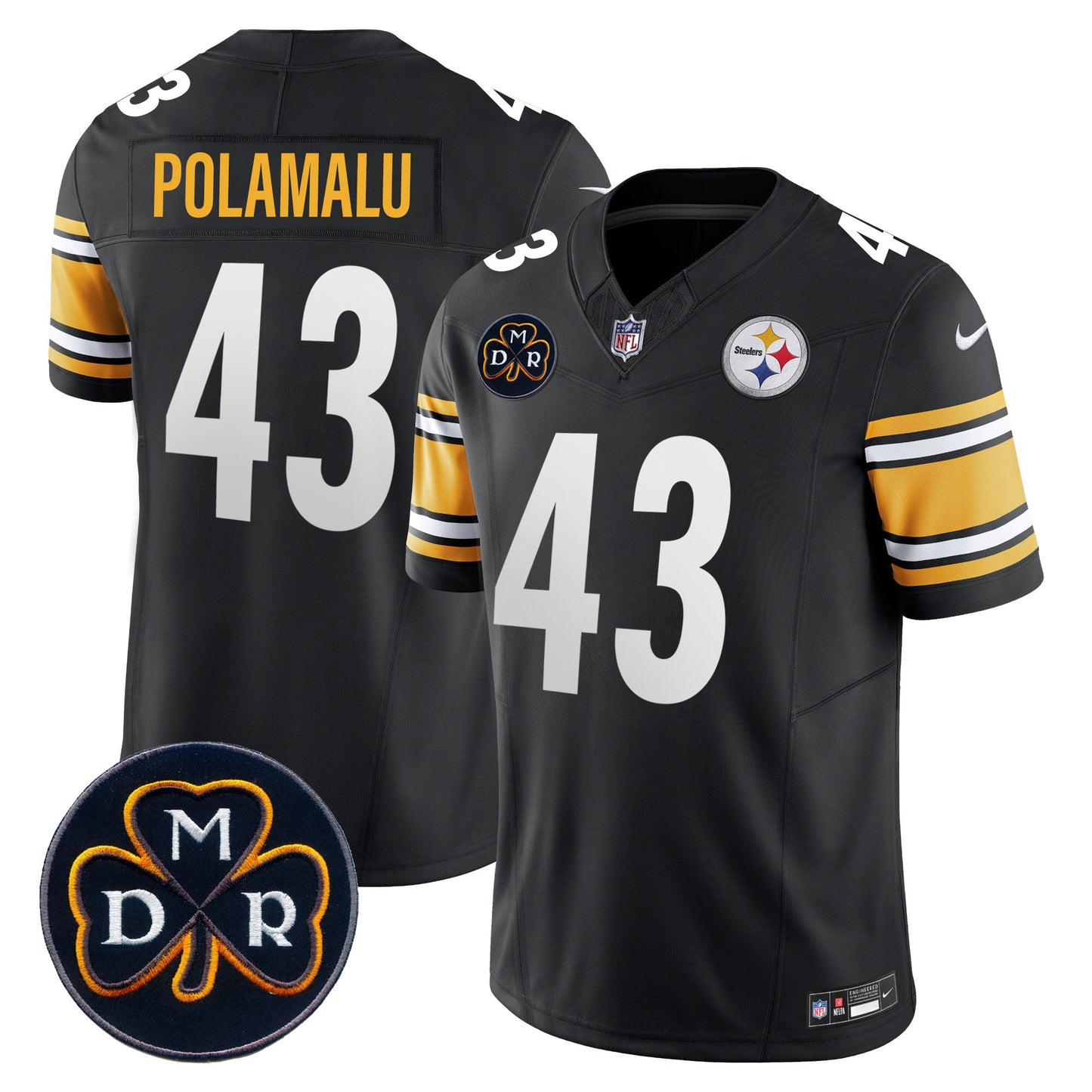 Black - Troy Polamalu