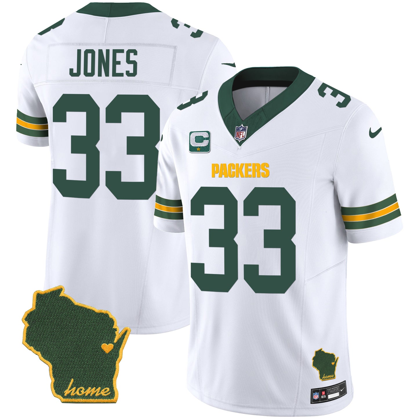 White - Aaron Jones