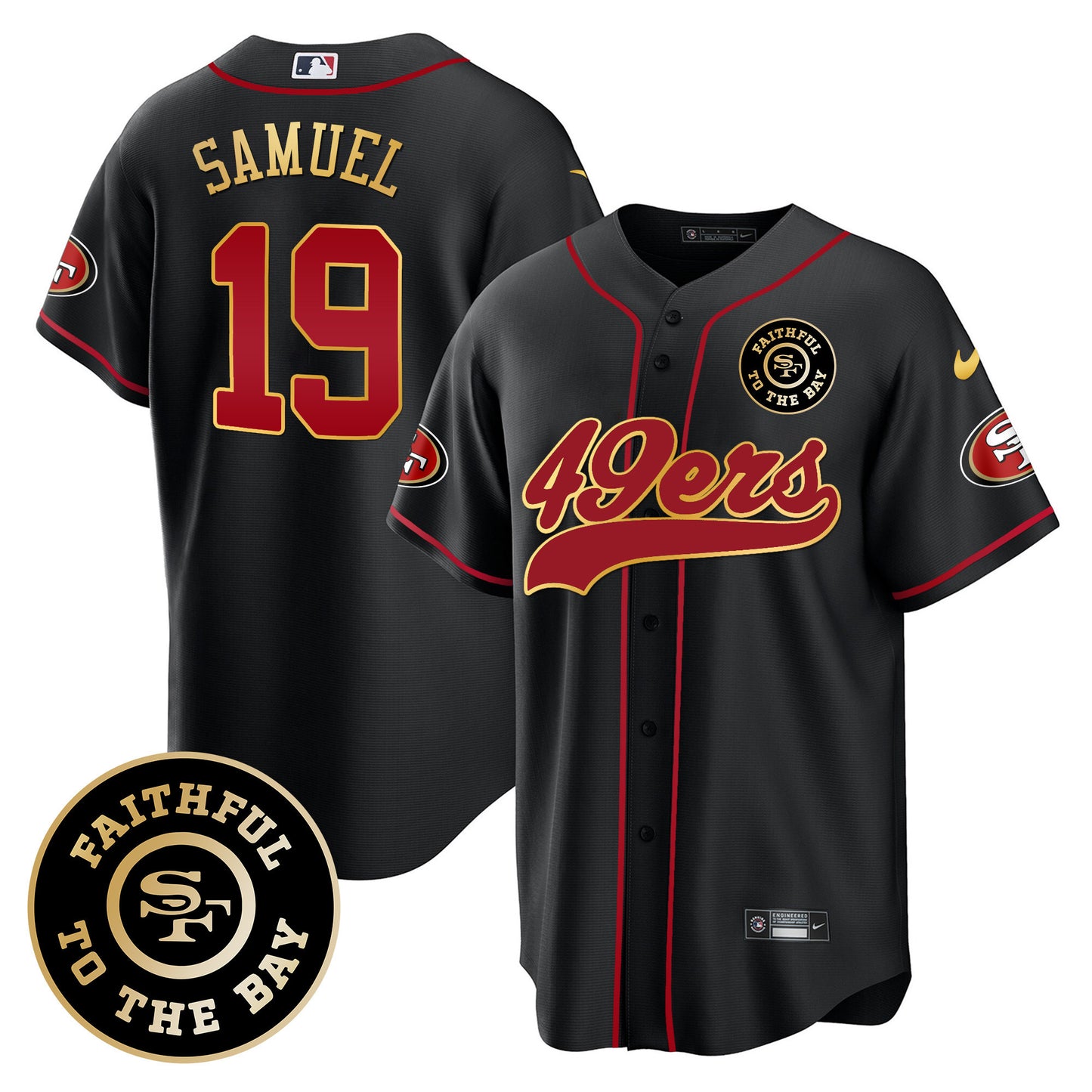 Black Gold Trim - Deebo Samuel