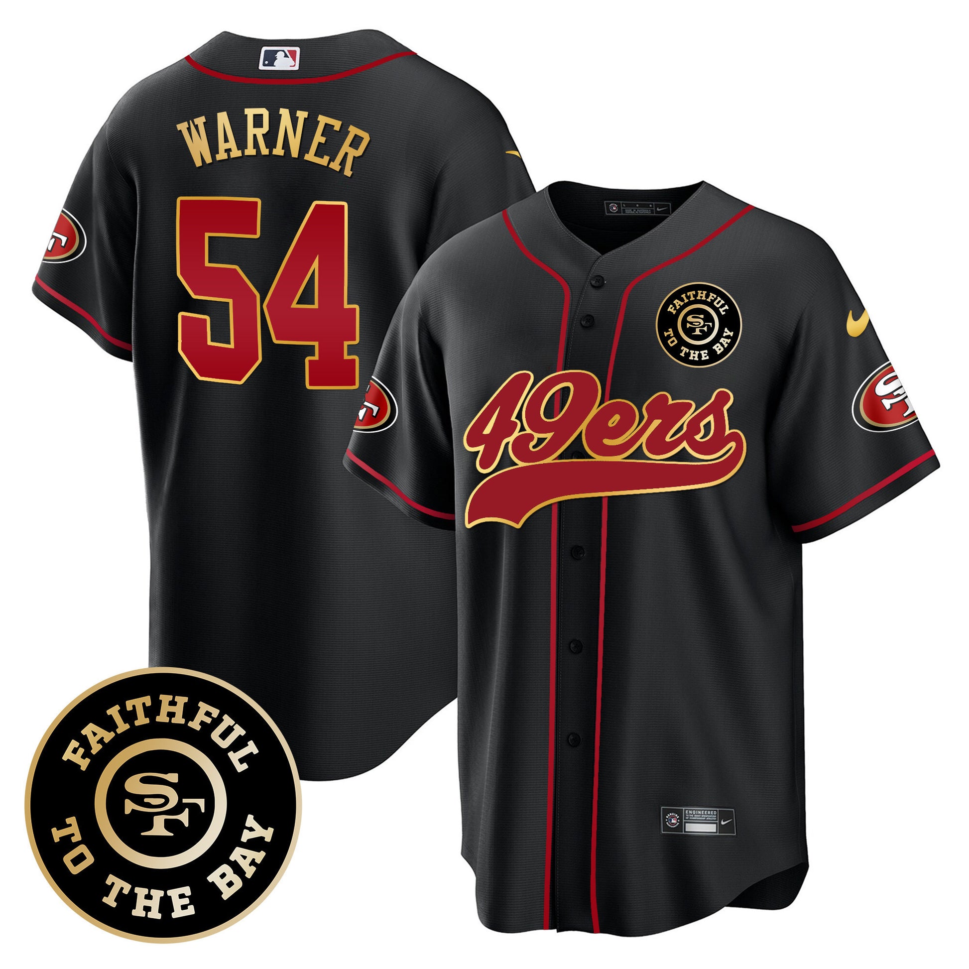 Black Gold Trim - Fred Warner