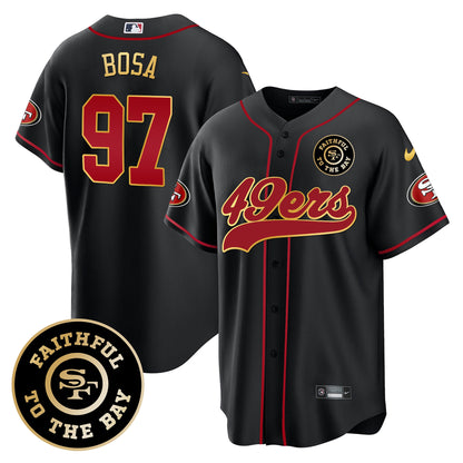 Black Gold Trim - Nick Bosa