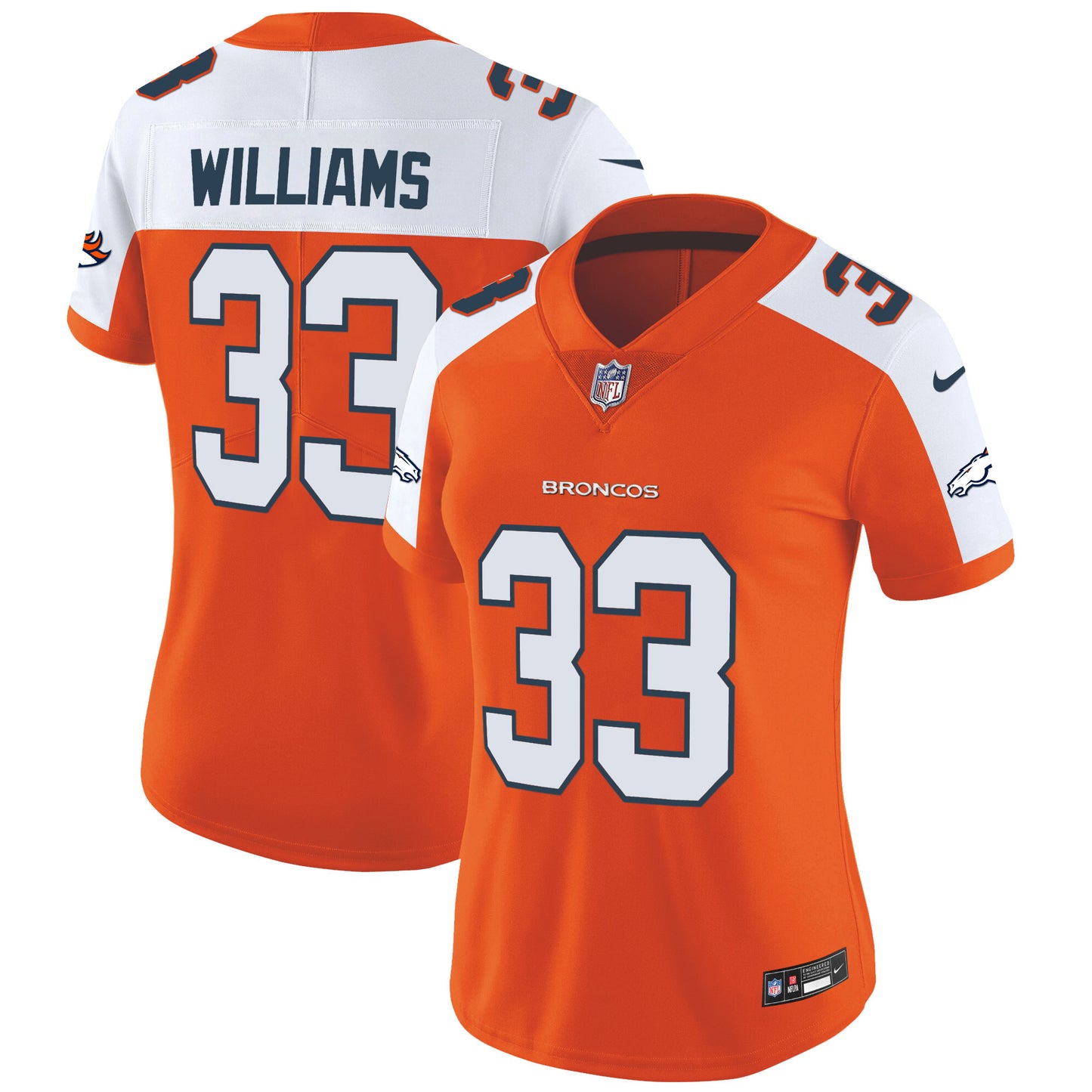 Orange Alternate - Javonte Williams