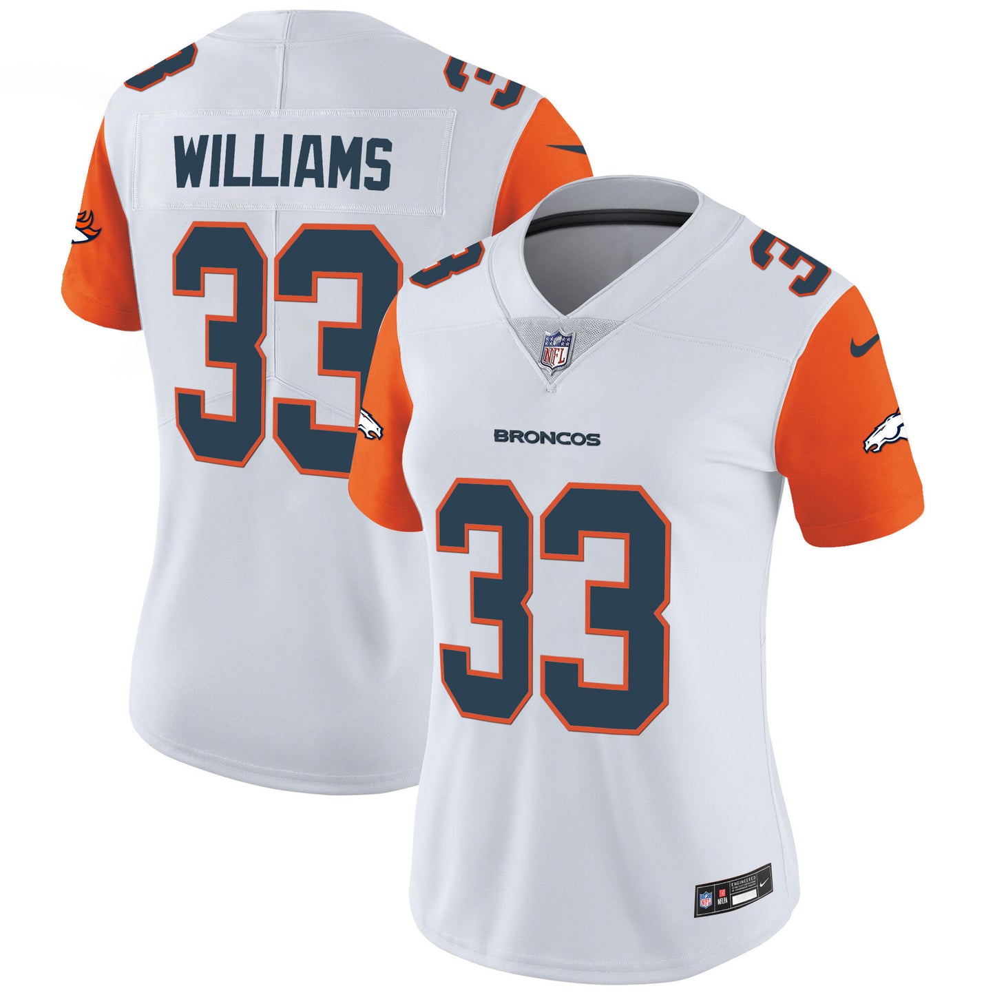 Orange Sleeves - Javonte Williams