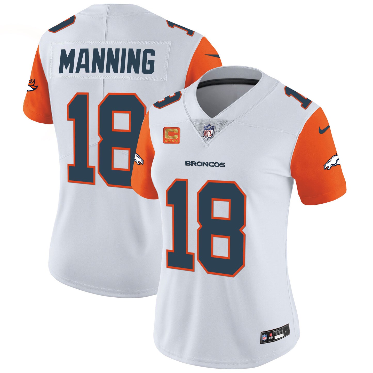 Orange Sleeves - Peyton Manning