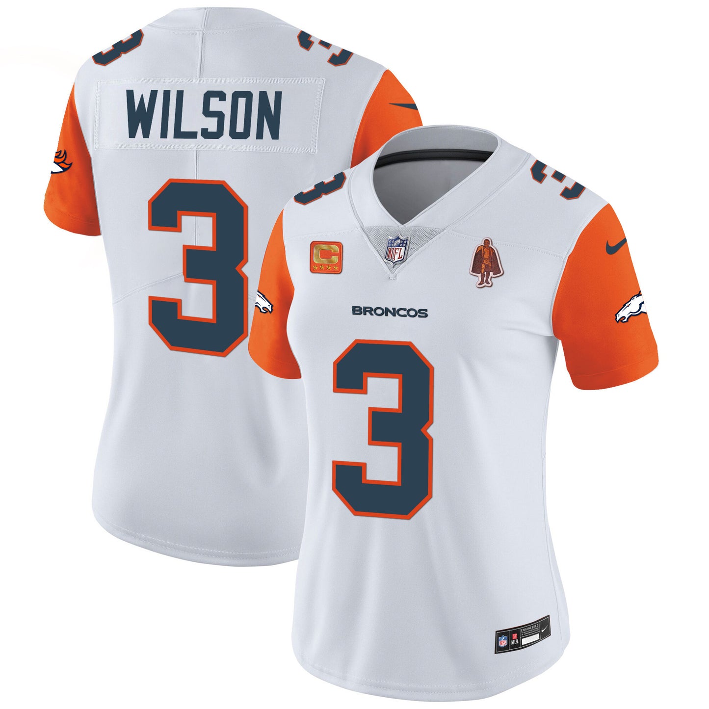 Orange Sleeves - Russell Wilson