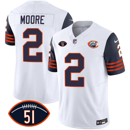 Navy Sleeves - D.J. Moore