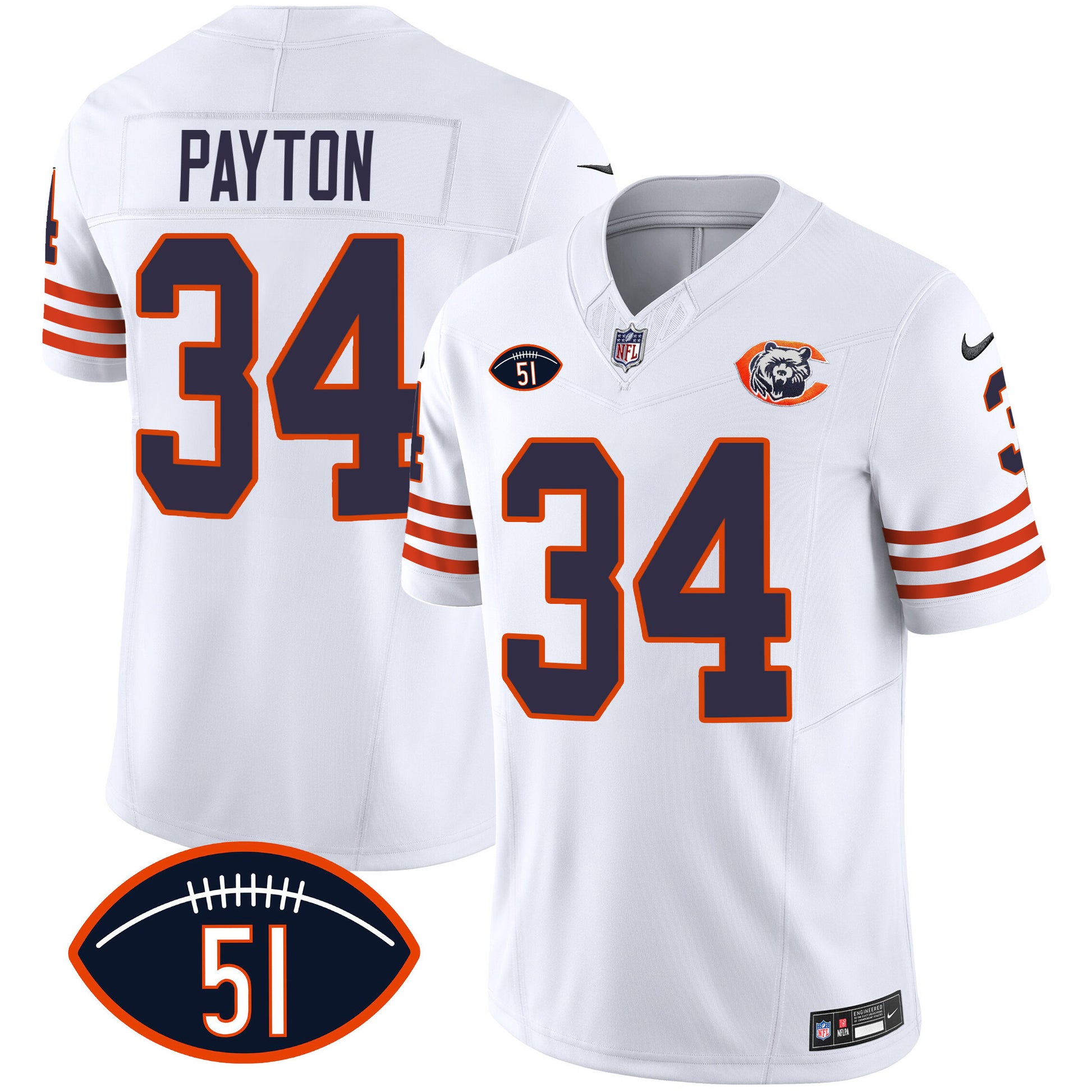 White - Walter Payton