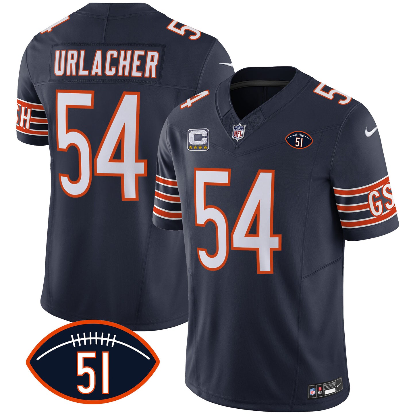Navy - Brian Urlacher