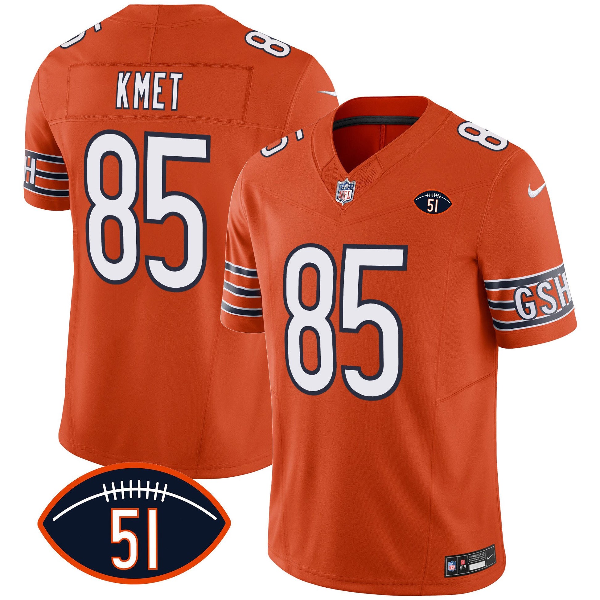 Orange - Cole Kmet