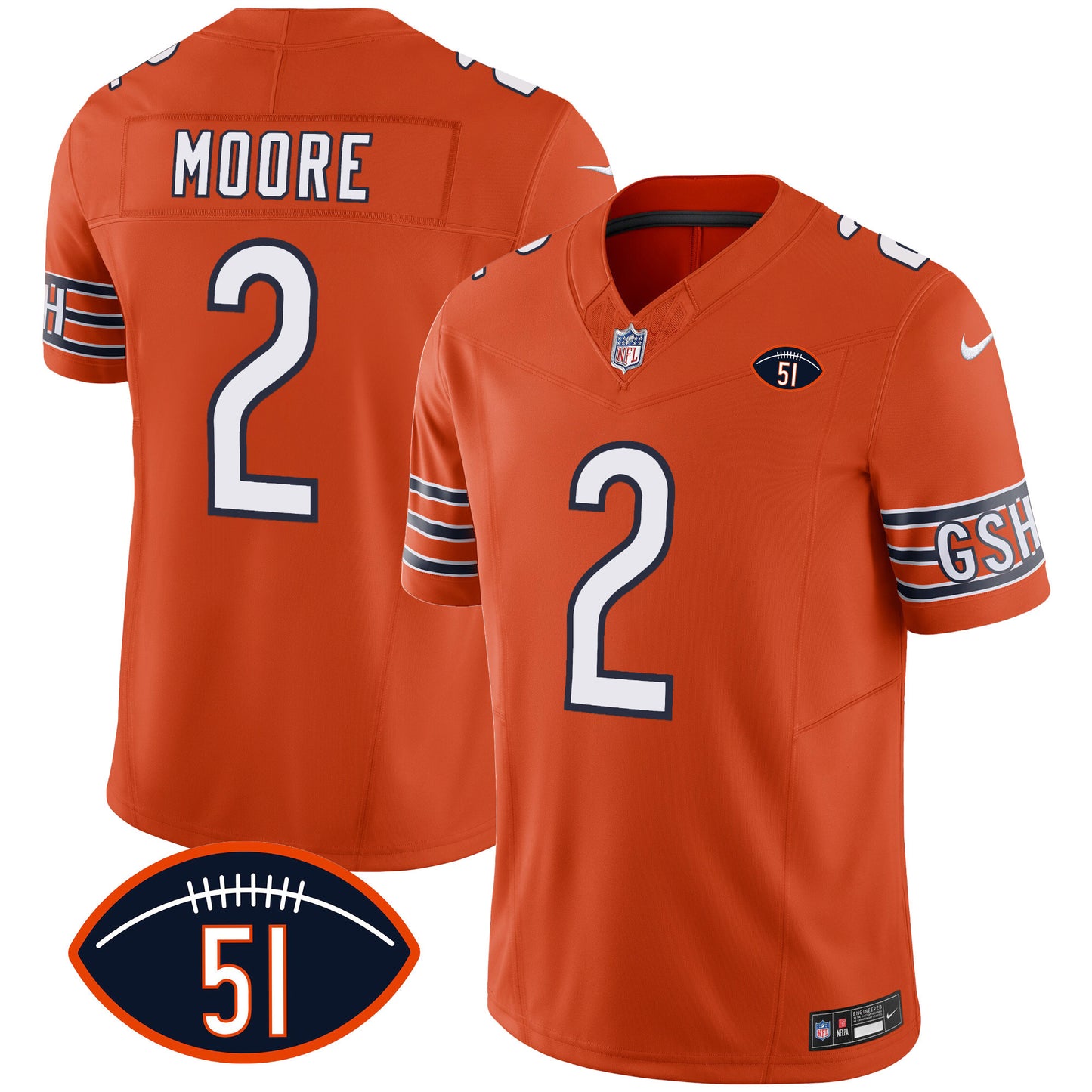 Orange - D.J. Moore