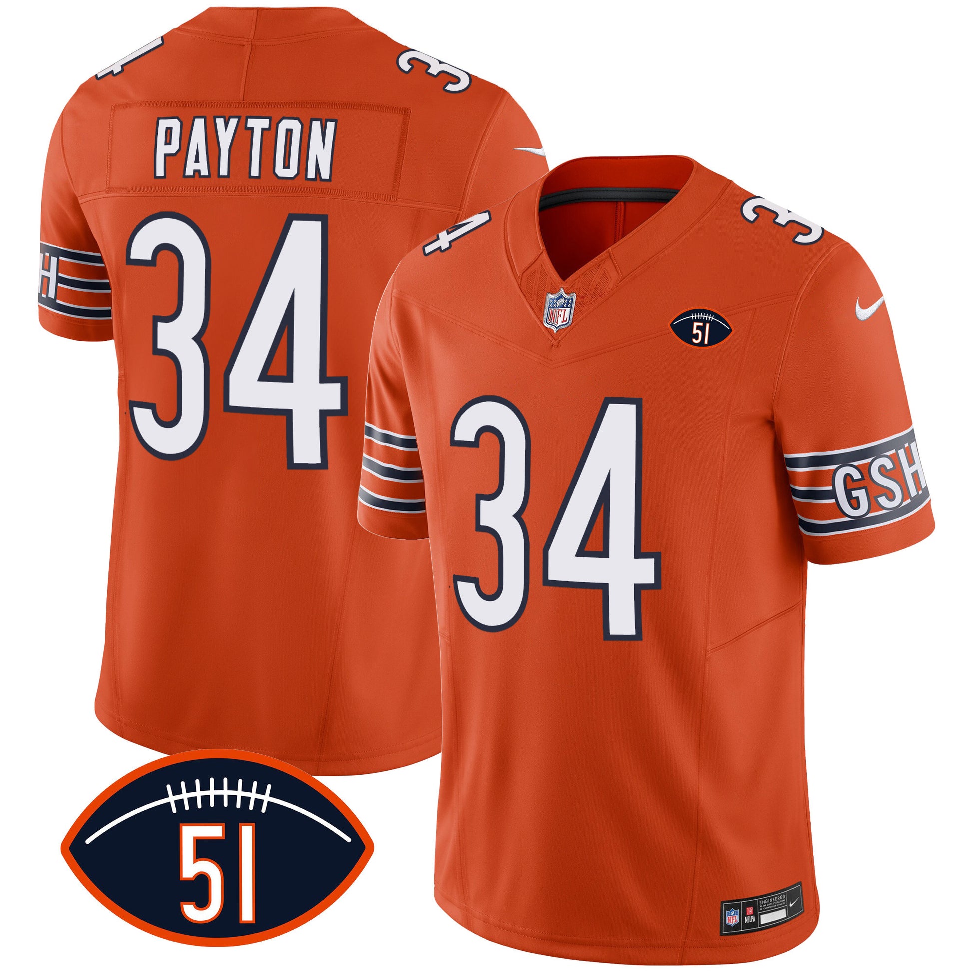 Orange - Walter Payton