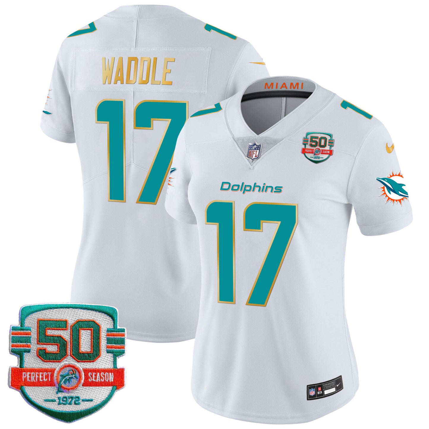 White - Jaylen Waddle