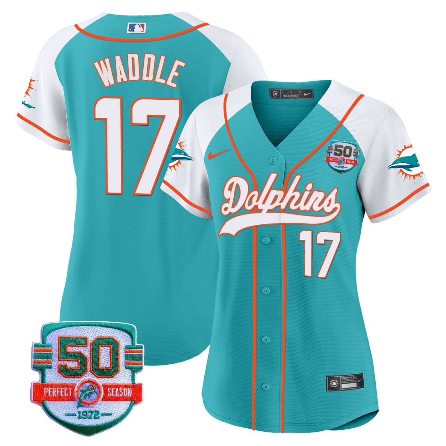 Aqua Alternate - Jaylen Waddle