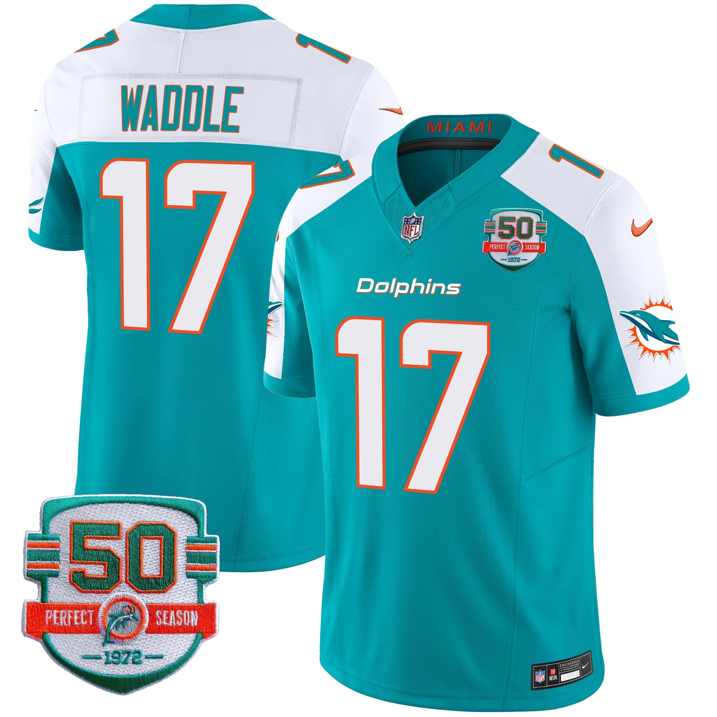 Aqua Alternate - Jaylen Waddle
