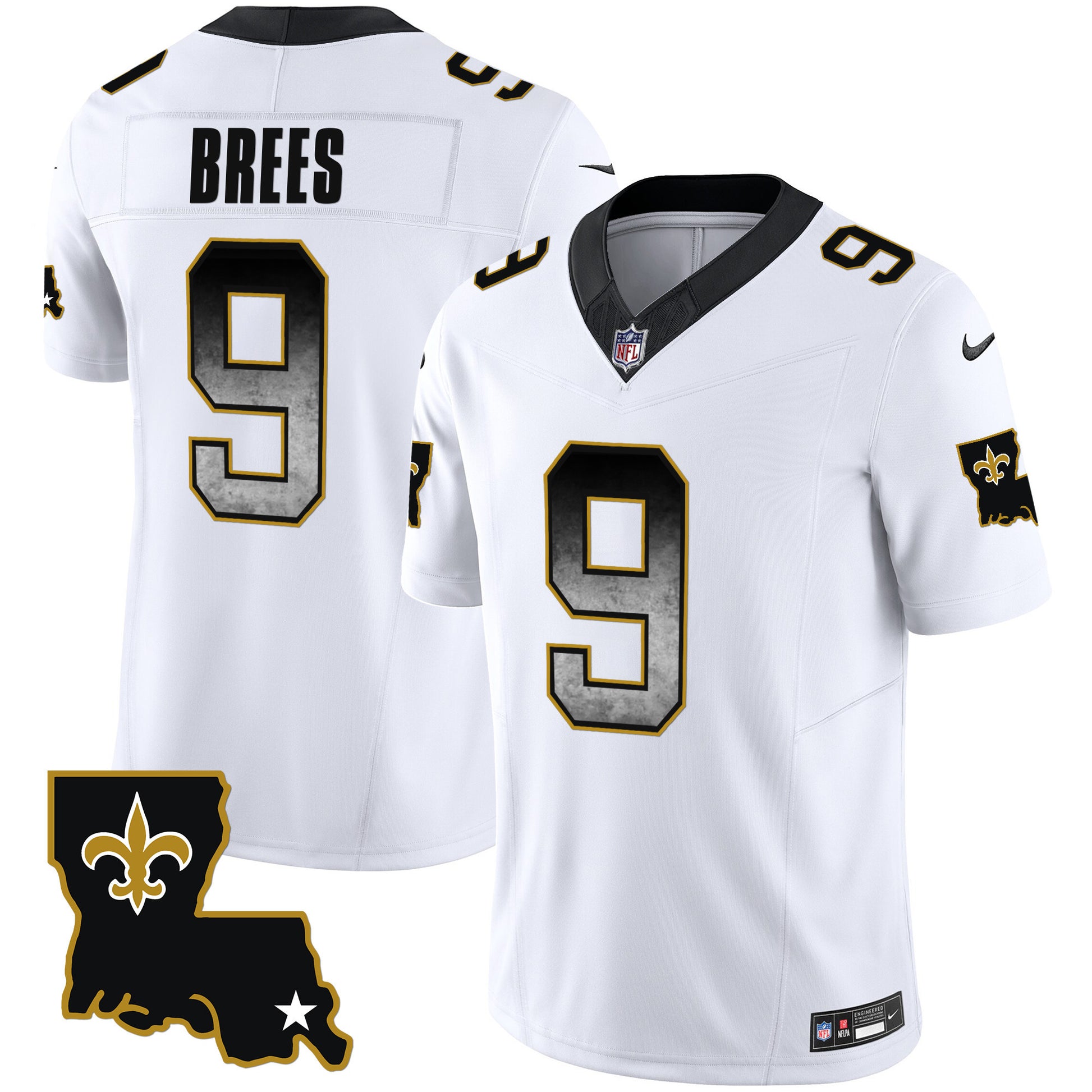 White - Drew Brees
