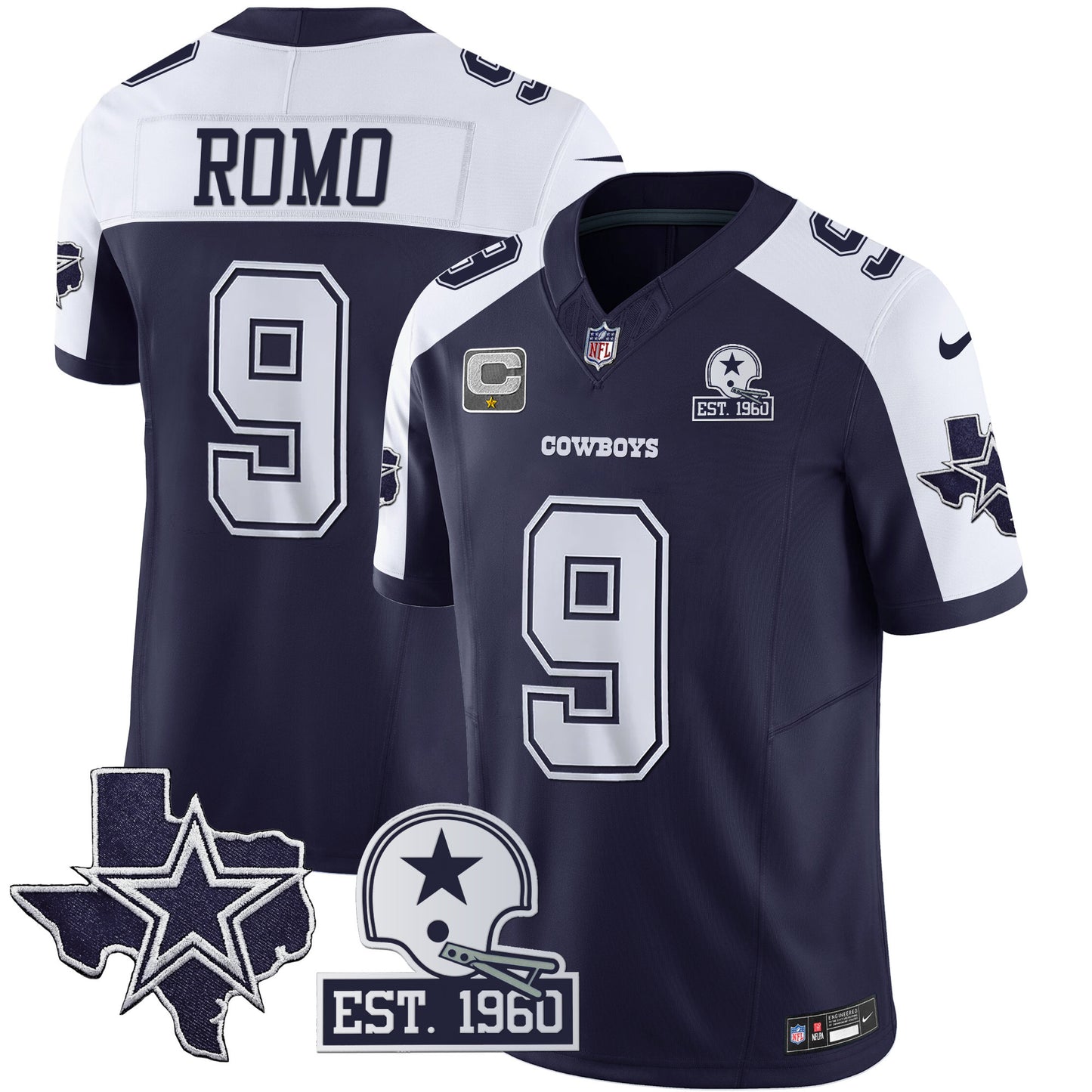 Alternate Navy - Tony Romo
